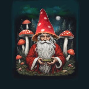 Mikołaj szaman muchomorowy