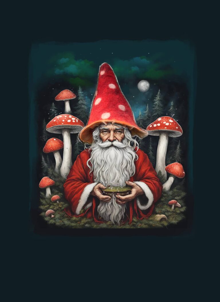 Mikołaj szaman muchomorowy